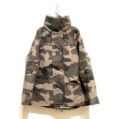 MILITARY DEADSTOCK "french army CCE camo 3-layer waterproof field parka