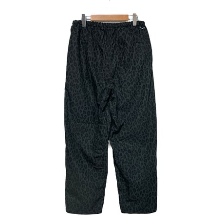TigreBrocante"cotton×naylon leopard tagosaku pants“(black) unisex
