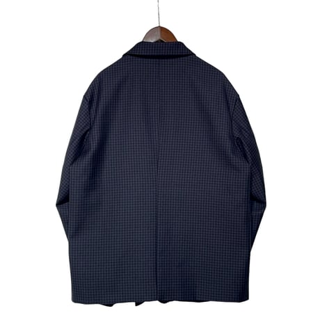 amne "GUNCLUB”modern jacket (navy)unisex