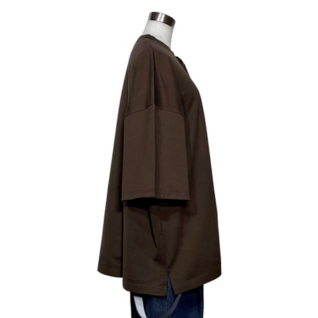 CAERULA PER LIGHTS"jersey wide henly"(brown)unisex
