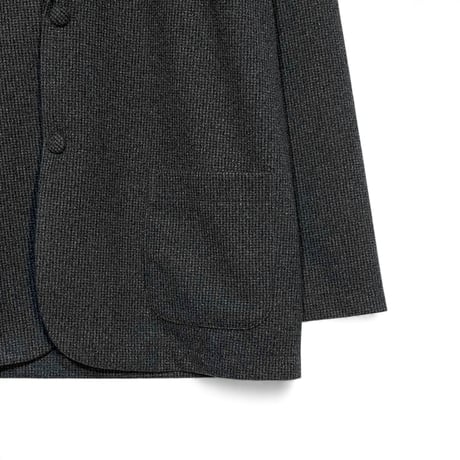 FLISTFIA"loose fit jacket cardigan"(charcoal houndstooth)unisex