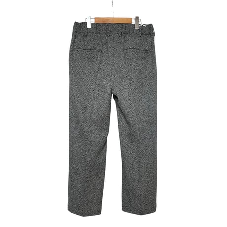 amne "TWEED eel's slacks" (black white) unisex