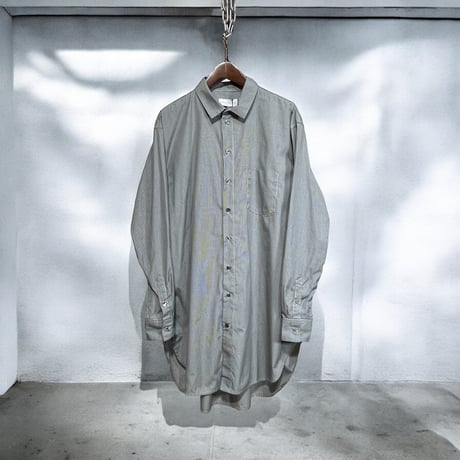 CAERULA PER LIGHTS"50typewritercloth lapis shirts"(gingham)unisex