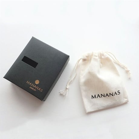 MANANAS jewelry "silver tube beads anklet"(unisex)