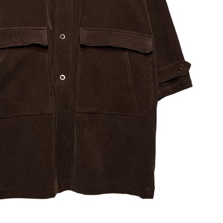 ASEEDONCLOUD"Handwerker corduroy HW weather coat"(brown)unisex