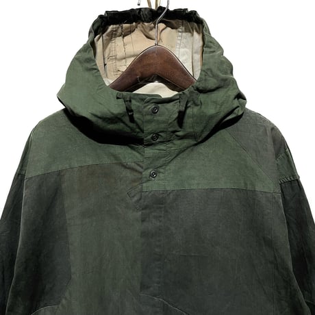 SlowHands”RCL tent pw hooded jacket"(olive-L)unisex