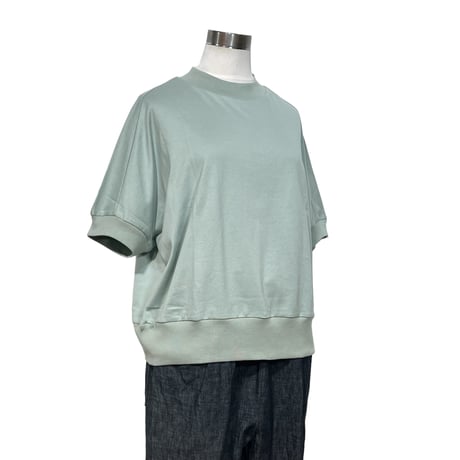 Linen ya(as it is)"compact T-shirts"(light blue)women's