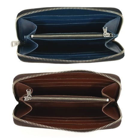 Butler Verner Sails "HORWEEN LEATER zip round long wallet"