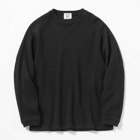Jackman"thermal crew neck"(black) unisex