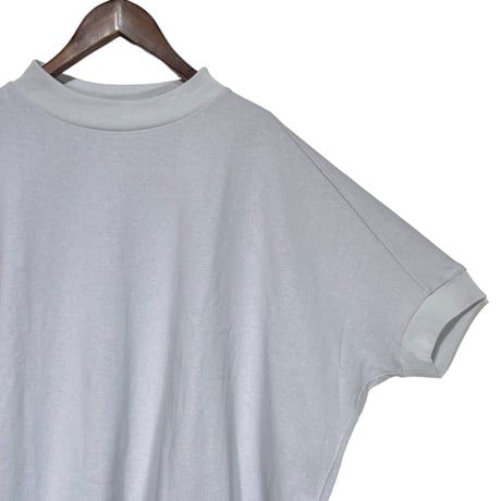 Linen ya"空紡糸度詰め T-shirts"(ice gray)women's