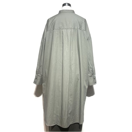 CAERULA"50 broad long stand shirts"(gray) women's