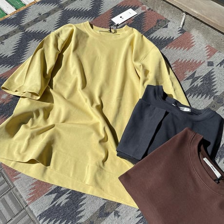 amne "JERSEY H_s tee" (yellow) unisex