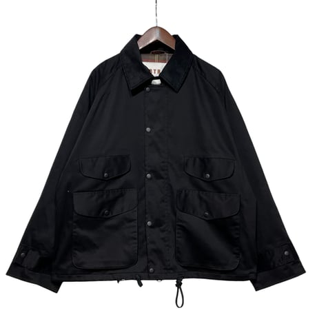PORTRAITE"classic field jacket short"(cotton twill black)unisex
