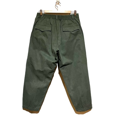 SlowHands”RCL tent fatigue pants"(olive-S)unisex