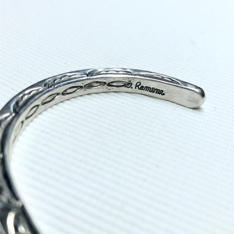 indian jewelry "geneba ramone(navajo)"square bangle