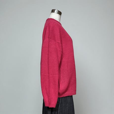 TigreBrocante"baby alpaca TB long sleeve sweater“(women's)