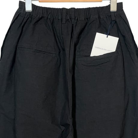 CAERULA PER LIGHTS"down proof tube pants"(black)unisex
