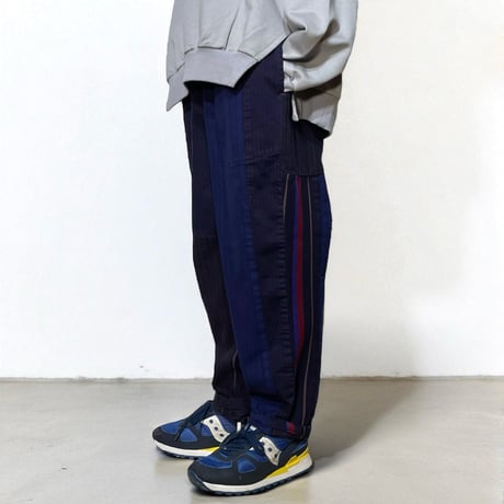 TigreBrocante"original stripe mix tagosaku long pants“(one) unisex