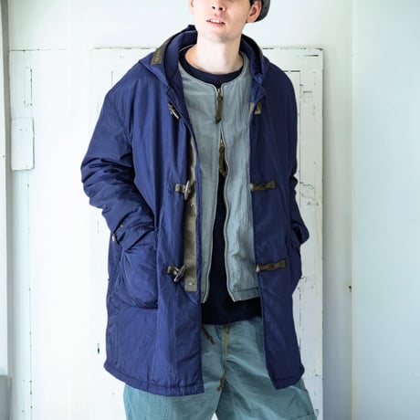 dip ltd "thinsulate®nylon duffle coat" (navy)unisex