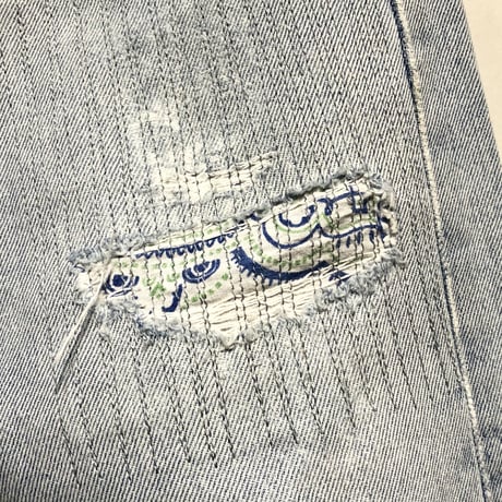 KNIFEWING "rebuild series" used US Levi's bandana remake(86E)unisex
