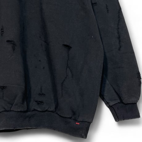 SUBTLE Re label "used damage sweat" (unisex) F
