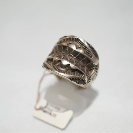 indian jewelry "elvira bill(navajo)"stamped ring C