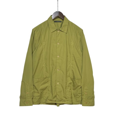 TigreBrocante"100-/broad afro cuban long sleeve shirts"(yellow green)unisex