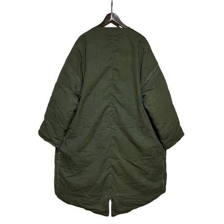 Slow Hands "recycle tent down coat for archive exclusive"(olive×olive)M-A(unisex)