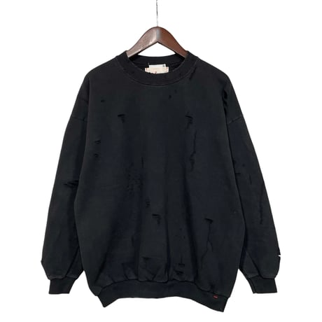 SUBTLE Re label "used damage sweat" (unisex) F