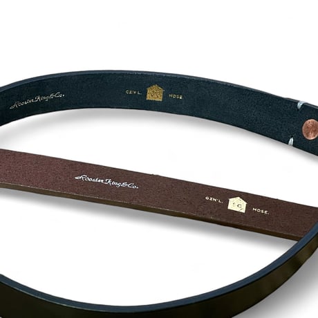 Rooster King&co.× SGGM "1inch Roller Buckle Belt"