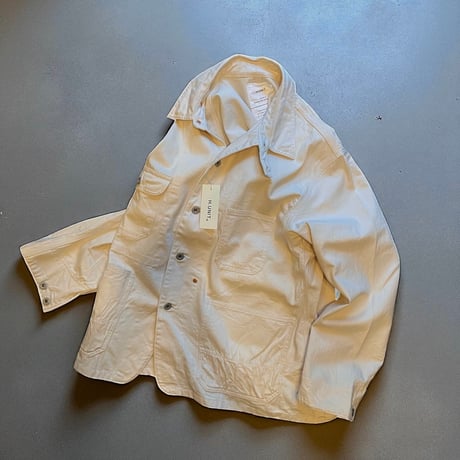 H.UNIT "denim coveralls one wash" (kinari) unisex