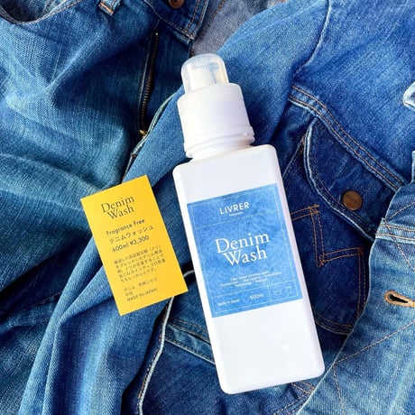 LIVRER "special care"(denim wash)