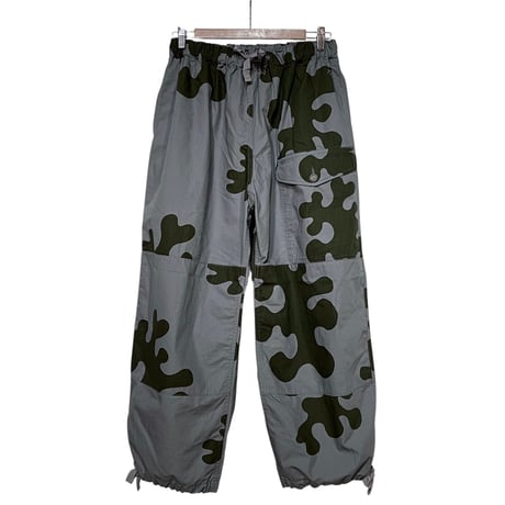 TigreBrocante"TB AMEBA CAMIO over string cargo pants“(gray)unisex