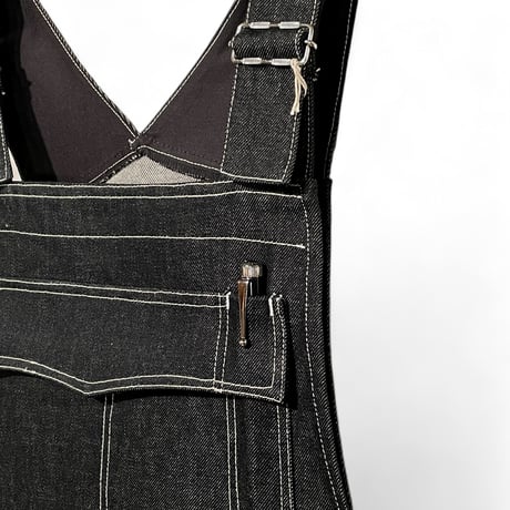 ASEEDONCLOUD"Handwerker HW apron"(black denim)unisex