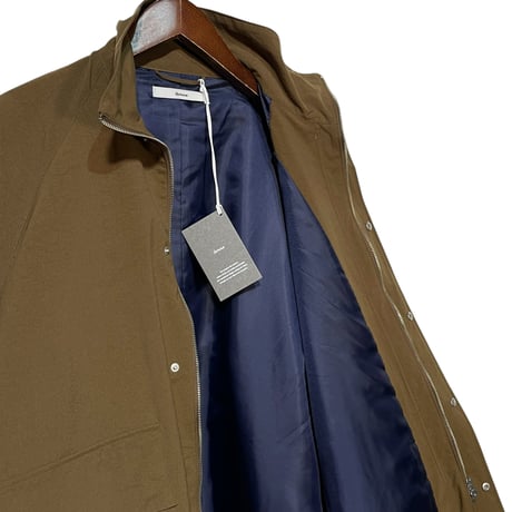 amne "nylon OX covered coat" (coyote) unisex