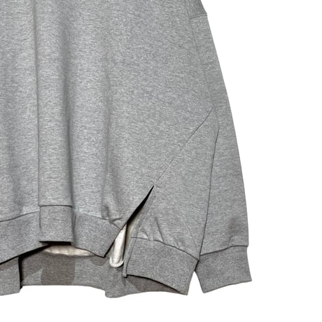 CAERULA PER LIGHTS"French Terry Crew Sweat"(gray)unisex