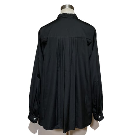 amne "broad frilled shirts" (black) women's