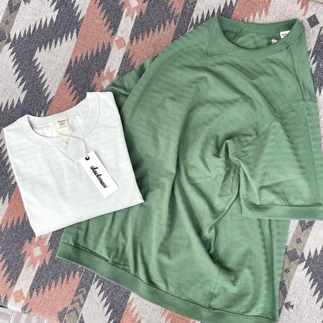 Jackman"kyounen T-shirts"(ash green) unisex