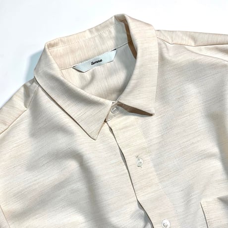 amne "TROPICAL" classic shirts (natual)unisex
