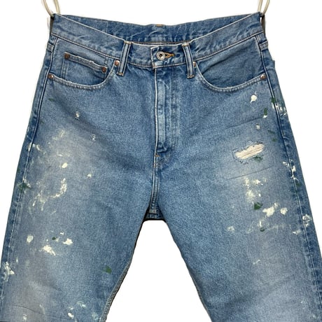 H.UNIT "14oz denim 5P customize" (indigo) unisex