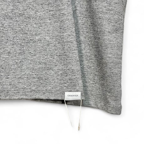 COLINA "Soft Twist Suvin Cotton / Big Tee"(mix gray) unisex