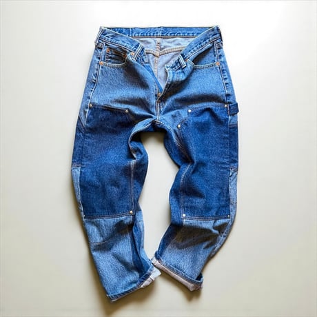 yoused "double knee painter pants" (indigo) size.1A unisex