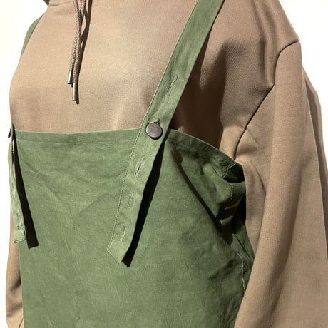 Slow Hands"RCL tent apron" (olive) unisex
