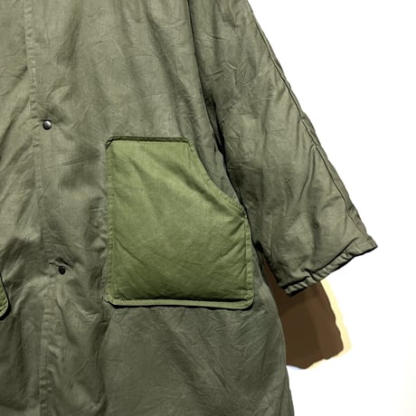Slow Hands "recycle tent down coat"(olive)S-B unisex