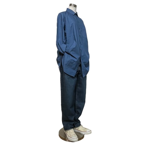 CAERULA PER LIGHTS"50typewritercloth lapis shirts"(blue)unisex