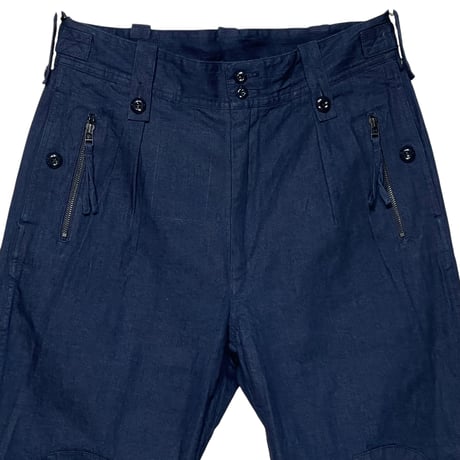 MOBTARIA"combat monky trousers"(indigo) unisex