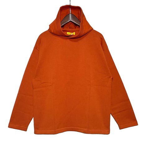 eyya"cotton knit hoodie "(orange)unisex