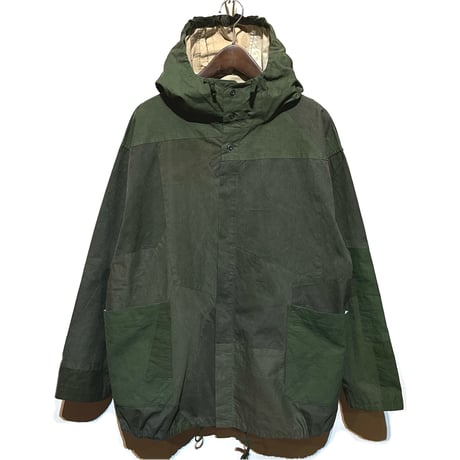 SlowHands”RCL tent pw hooded jacket"(olive-L)unisex