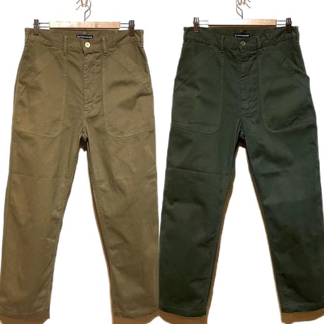 TigreBrocante"twill baker pants"(beige)unisex