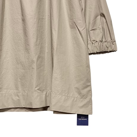 TigreBrocante"80typewriter fulffy stretch blouse"(beige)women's